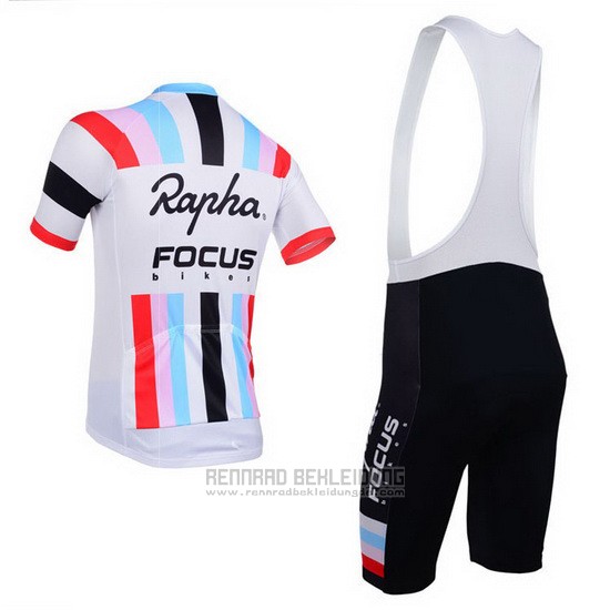 2013 Fahrradbekleidung Rapha Wei Trikot Kurzarm und Tragerhose