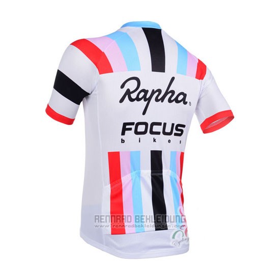 2013 Fahrradbekleidung Rapha Wei Trikot Kurzarm und Tragerhose