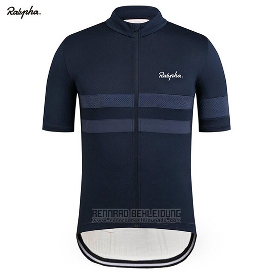 2019 Fahrradbekleidung Rapha Dunkel Blau Trikot Kurzarm und Overall