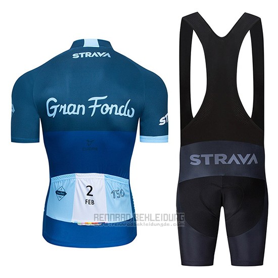 2019 Fahrradbekleidung STRAVA Dunkel Blau Trikot Kurzarm und Overall