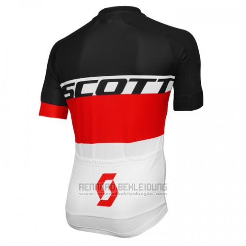 2016 Fahrradbekleidung Scott Gelb und Wei Trikot Kurzarm und Tragerhose