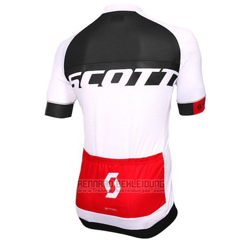 2016 Fahrradbekleidung Scott Wei Shwarz Trikot Kurzarm und Tragerhose