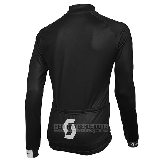 2016 Fahrradbekleidung Scott Wei und Shwarz Trikot Langarm und Tragerhose