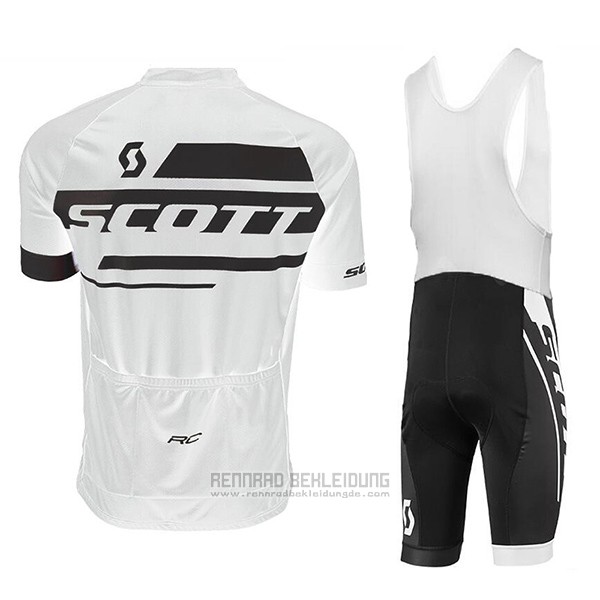 2017 Fahrradbekleidung Scott Wei Trikot Kurzarm und Tragerhose