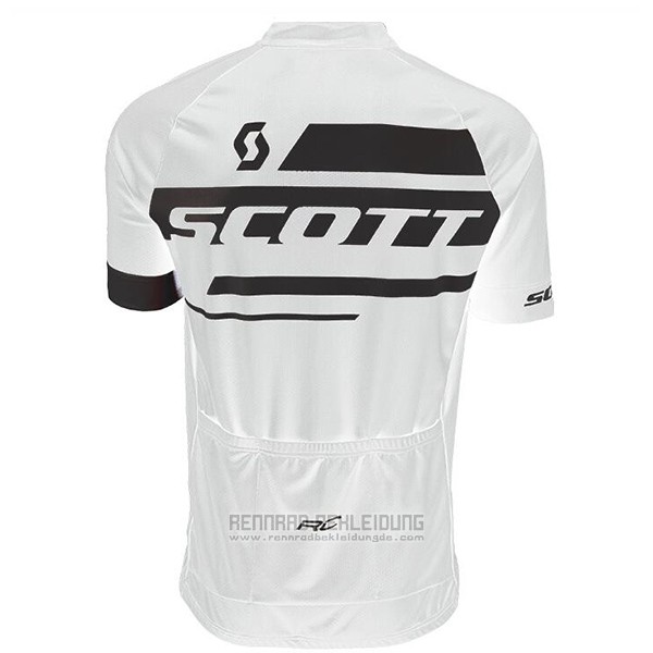 2017 Fahrradbekleidung Scott Wei Trikot Kurzarm und Tragerhose
