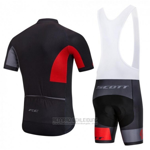 2018 Fahrradbekleidung Castelli Grau Rot Shwarz Trikot Kurzarm und Tragerhose - zum Schließen ins Bild klicken