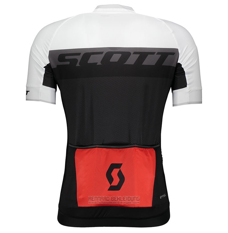 2018 Fahrradbekleidung Scott Rc Orange Trikot Kurzarm und Tragerhose - zum Schließen ins Bild klicken