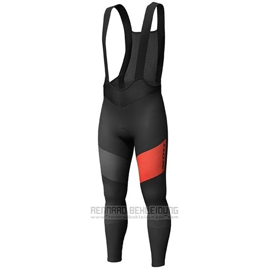 2019 Fahrradbekleidung Scott Rc Ff Rot Shwarz Trikot Langarm und Tragerhose