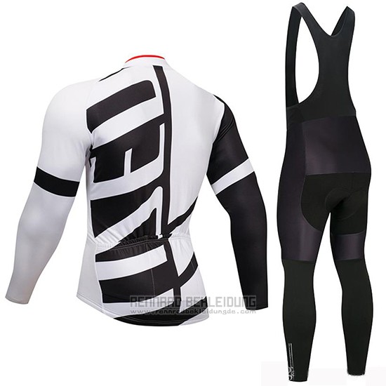 2019 Fahrradbekleidung Specialized Shwarz Wei Trikot Langarm und Tragerhose