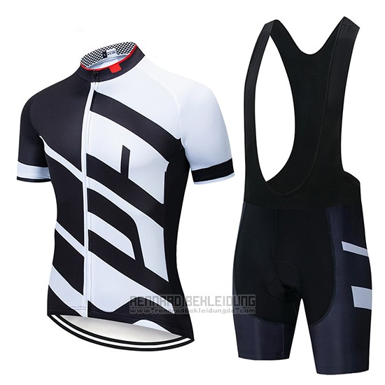 2019 Fahrradbekleidung Specialized Wei Shwarz Trikot Kurzarm und Tragerhose