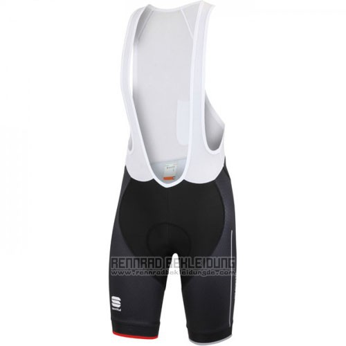 2016 Fahrradbekleidung Sportful Rot und Wei Trikot Kurzarm und Tragerhose