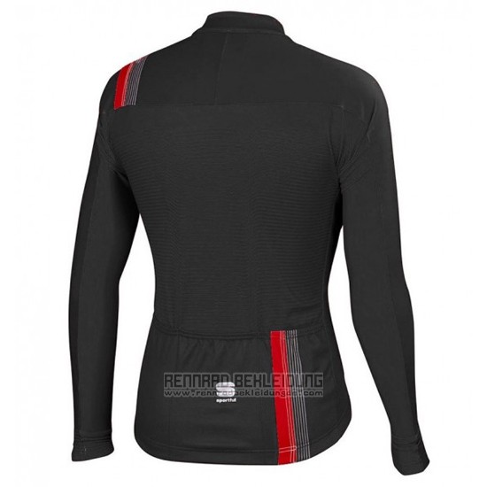 2016 Fahrradbekleidung Sportful Shwarz Trikot Langarm und Tragerhose