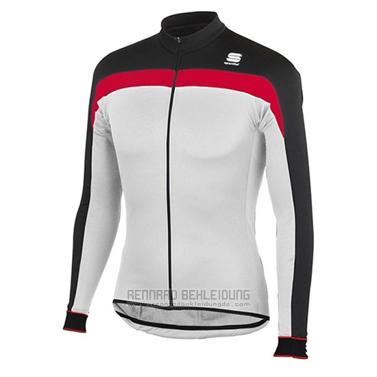 2016 Fahrradbekleidung Sportful Wei Trikot Langarm und Tragerhose