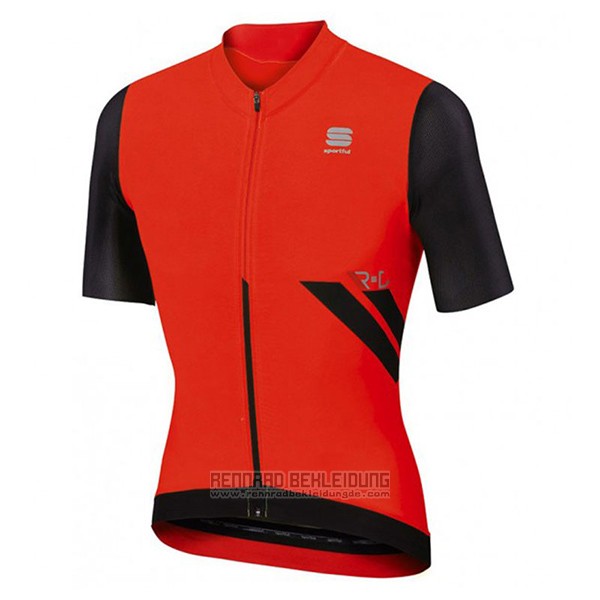 2017 Fahrradbekleidung Sportful R&d Ultraskin Rot Trikot Kurzarm und Tragerhose