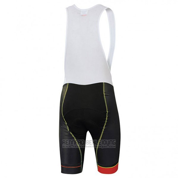 2017 Fahrradbekleidung Sportful Sc Shwarz und Grun Trikot Kurzarm und Tragerhose