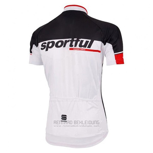 2017 Fahrradbekleidung Sportful Sc Wei Trikot Kurzarm und Tragerhose