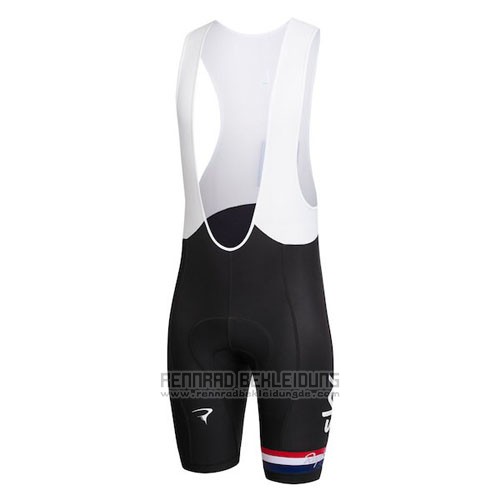 2016 Fahrradbekleidung Frankreich Rot und Wei Trikot Kurzarm und Tragerhose - zum Schließen ins Bild klicken