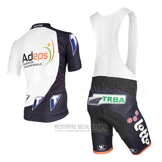 2013 Fahrradbekleidung Color Code Shwarz Trikot Kurzarm und Tragerhose