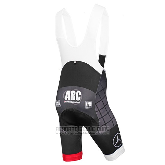 2015 Fahrradbekleidung Achieve Shwarz Trikot Kurzarm und Tragerhose
