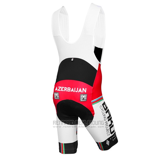 2015 Fahrradbekleidung Baku Shwarz und Wei Trikot Kurzarm und Tragerhose