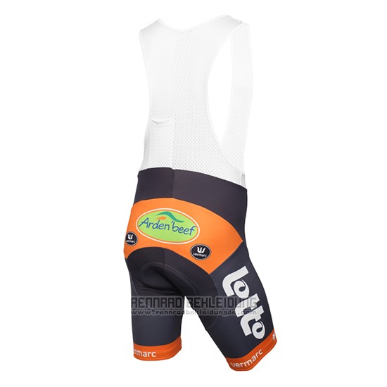 2016 Fahrradbekleidung Color Code Orange Trikot Kurzarm und Tragerhose