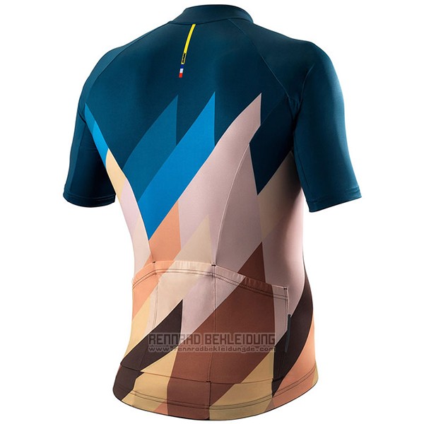 2017 Fahrradbekleidung Izoaro Braun Trikot Kurzarm und Tragerhose