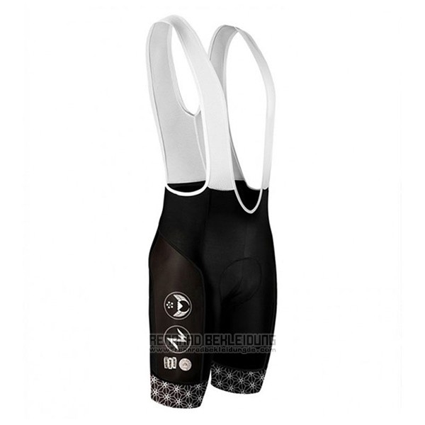 2017 Fahrradbekleidung Tokyo X Morvelo Wei und Shwarz Trikot Kurzarm und Tragerhose