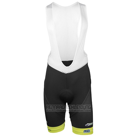 2017 Fahrradbekleidung Wb Verlanclassics Aquality Project Grun und Shwarz Trikot Kurzarm und Tragerhose