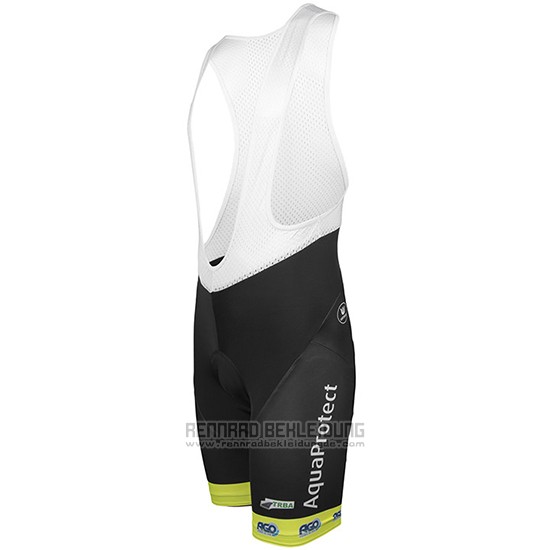 2017 Fahrradbekleidung Wb Verlanclassics Aquality Project Grun und Shwarz Trikot Kurzarm und Tragerhose