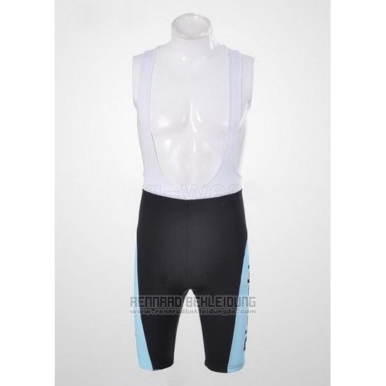 2010 Fahrradbekleidung Bianchi Hellblau Trikot Kurzarm und Tragerhose