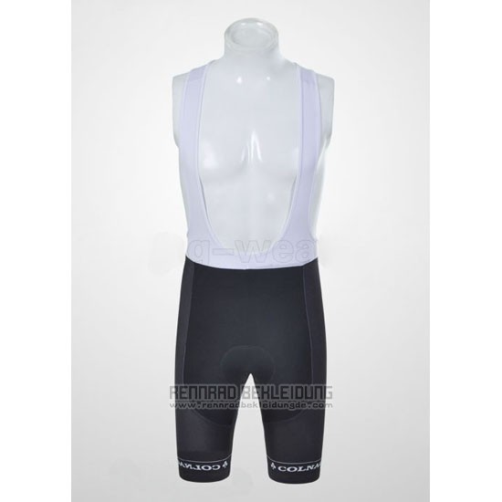 2011 Fahrradbekleidung Colnago Shwarz und Wei Trikot Kurzarm und Tragerhose