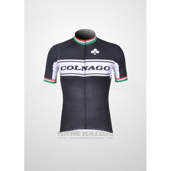 2011 Fahrradbekleidung Colnago Wei und Shwarz Trikot Kurzarm und Tragerhose - zum Schließen ins Bild klicken