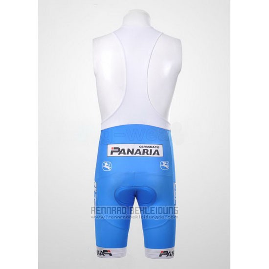 2012 Fahrradbekleidung Colnago Azurblau und Wei Trikot Kurzarm und Tragerhose