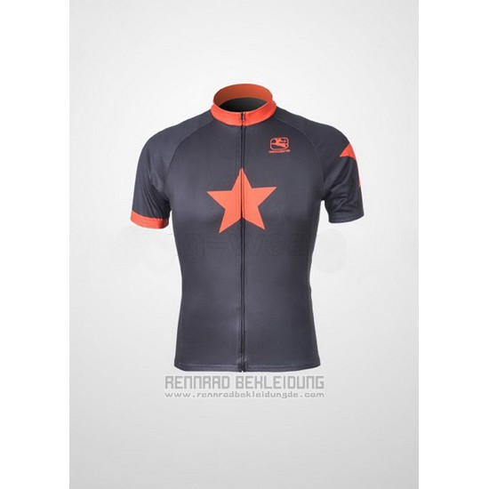 2010 Fahrradbekleidung Johnnys Orange und Shwarz Trikot Kurzarm und Tragerhose