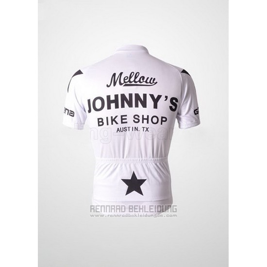 2010 Fahrradbekleidung Johnnys Shwarz und Wei Trikot Kurzarm und Tragerhose - zum Schließen ins Bild klicken