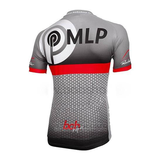 2013 Fahrradbekleidung MLP Team Bergstrasse Grau Trikot Kurzarm und Tragerhose