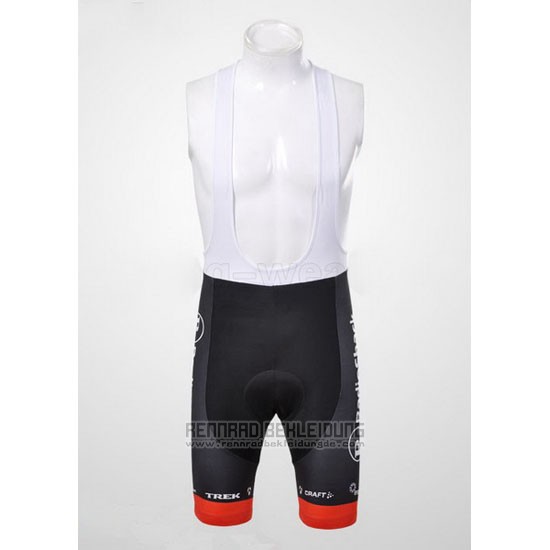 2012 Fahrradbekleidung Radioshack Shwarz und Wei Trikot Kurzarm und Tragerhose