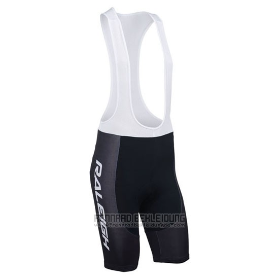 2013 Fahrradbekleidung Raleigh Wei und Shwarz Trikot Kurzarm und Tragerhose - zum Schließen ins Bild klicken