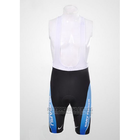 2011 Fahrradbekleidung Subaru Azurblau und Shwarz Trikot Kurzarm und Tragerhose