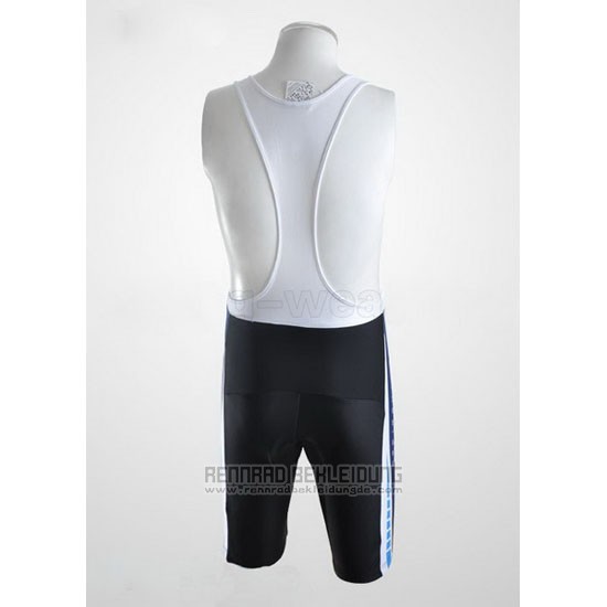 2011 Fahrradbekleidung Subaru Azurblau und Wei Trikot Kurzarm und Tragerhose