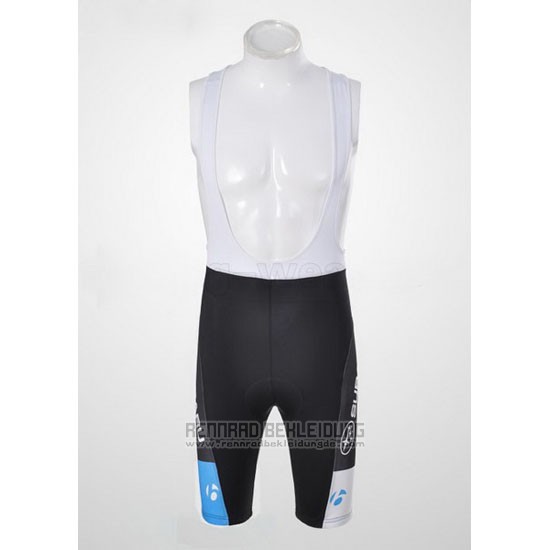 2011 Fahrradbekleidung Subaru Shwarz und Wei Trikot Kurzarm und Tragerhose