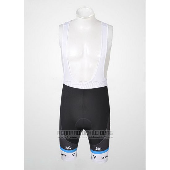 2011 Fahrradbekleidung Subaru Wei und Shwarz Trikot Kurzarm und Tragerhose