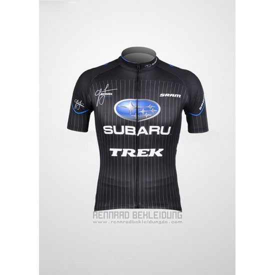 2012 Fahrradbekleidung Subaru Shwarz Trikot Kurzarm und Tragerhose - zum Schließen ins Bild klicken