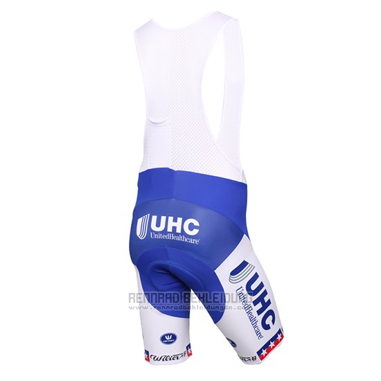 2016 Fahrradbekleidung United Healthcare Rot und Wei Trikot Kurzarm und Tragerhose