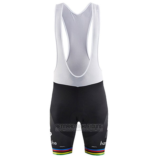 2017 Fahrradbekleidung UCI Weltmeister Bora Wei Trikot Kurzarm und Tragerhose