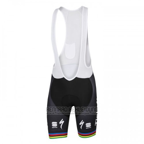 2016 Fahrradbekleidung UCI Weltmeister Tinkoff Wei Trikot Kurzarm und Tragerhose
