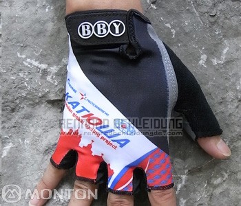 2011 Katusha Handschuhe Radfahren
