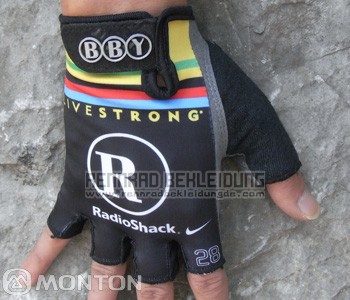 2011 Radioshack Handschuhe Radfahren
