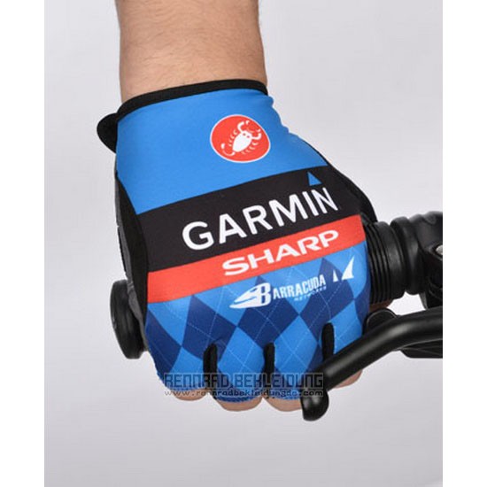 2014 Garmin Handschuhe Radfahren Blau