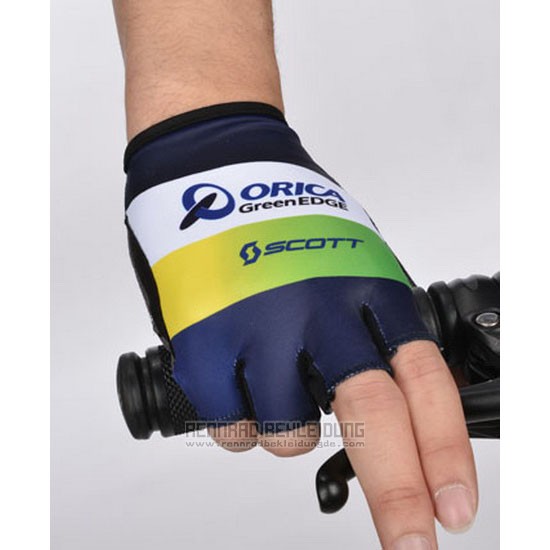2014 GreenEDGE Orica Handschuhe Radfahren
